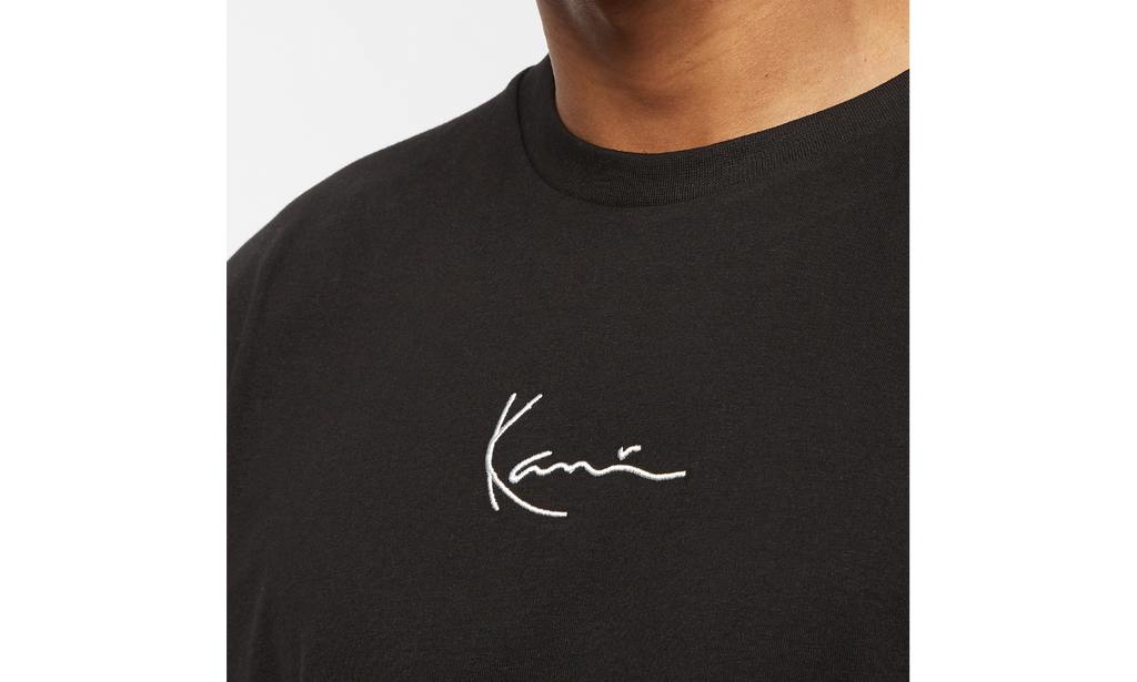 KARL KANI CAMISETA MANGA LARGA SIGNATURE NEGRA