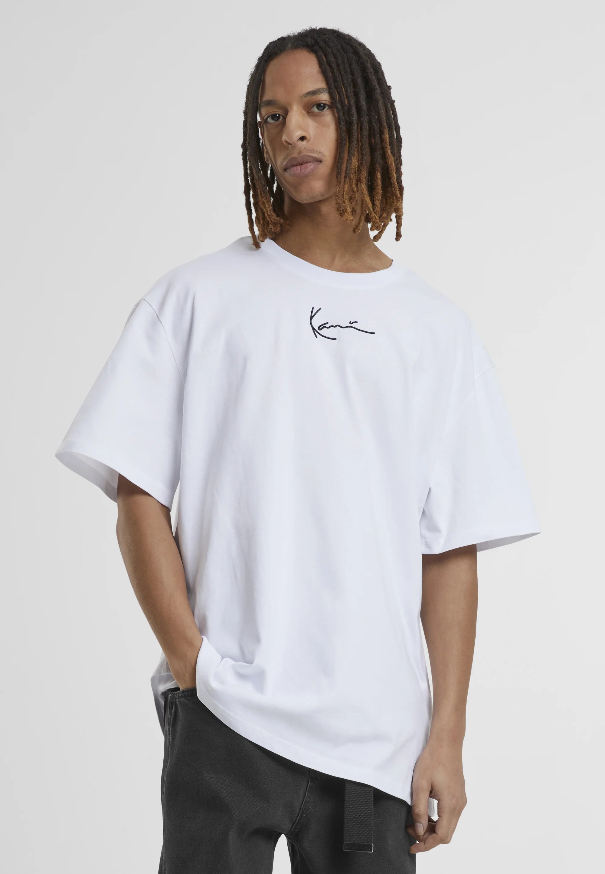 KARL KANI CAMISETA SIGNATURE BLANCA