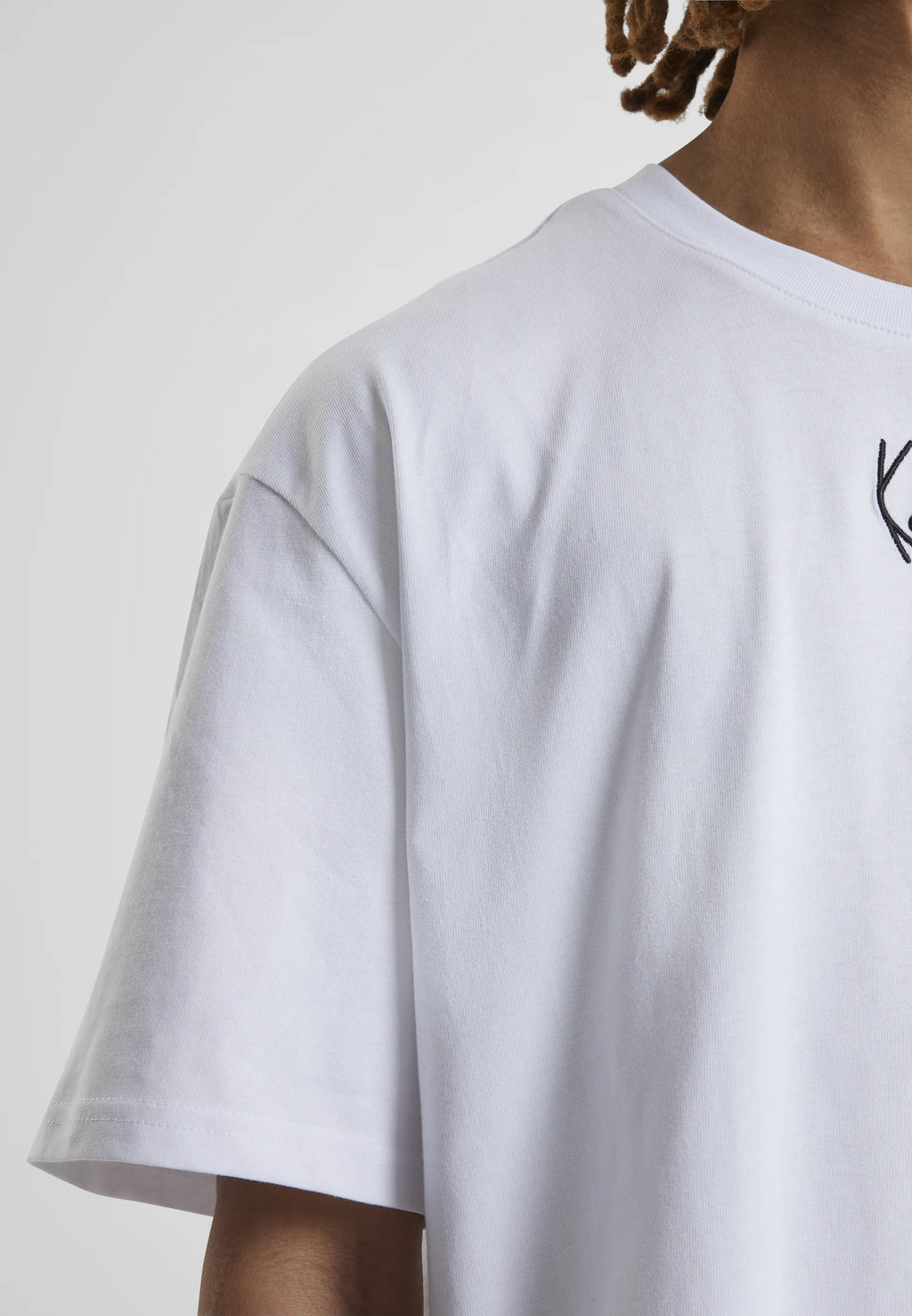 KARL KANI CAMISETA SIGNATURE BLANCA