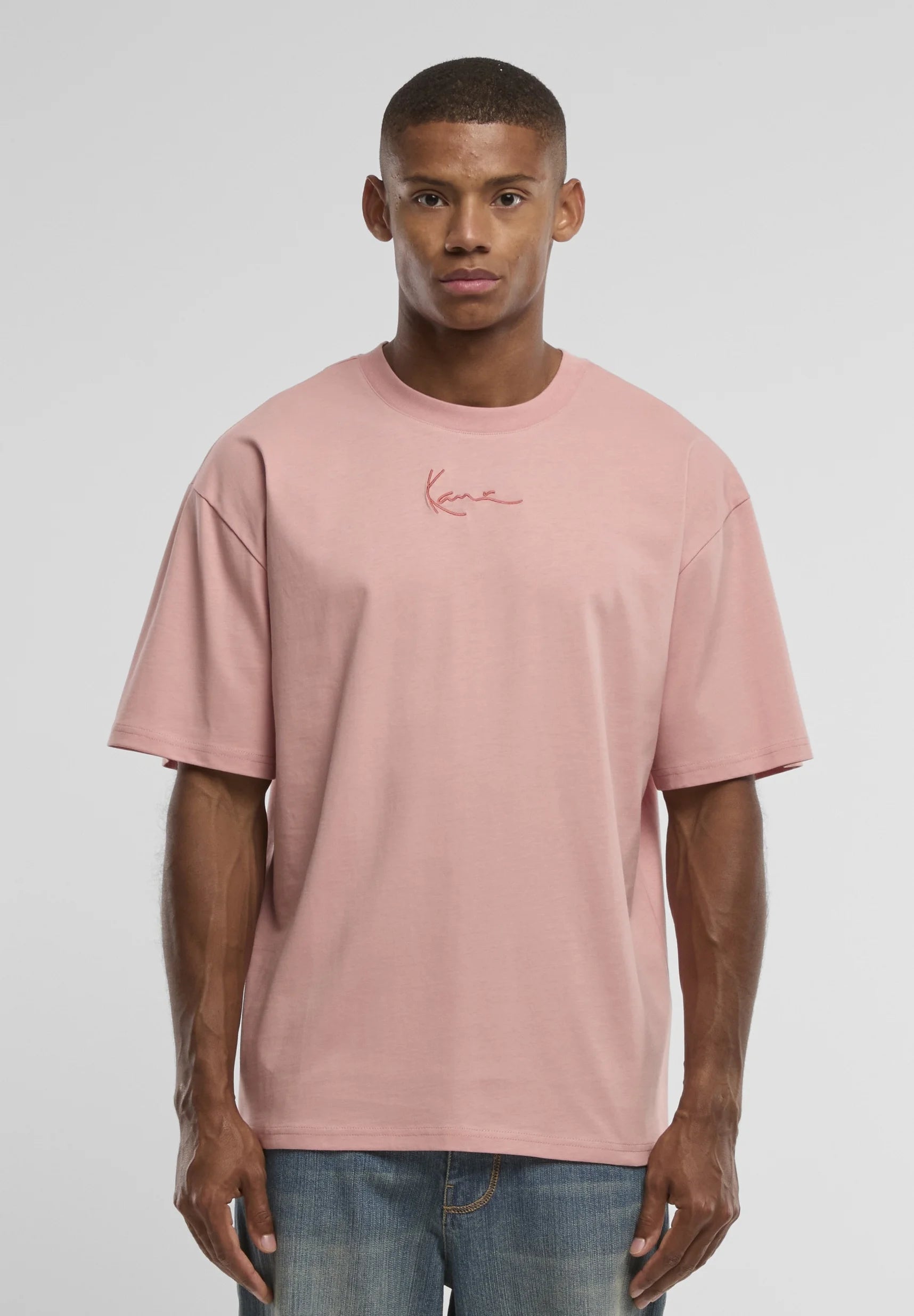 KARL KANI CAMISETA SIGNATURE ROSA
