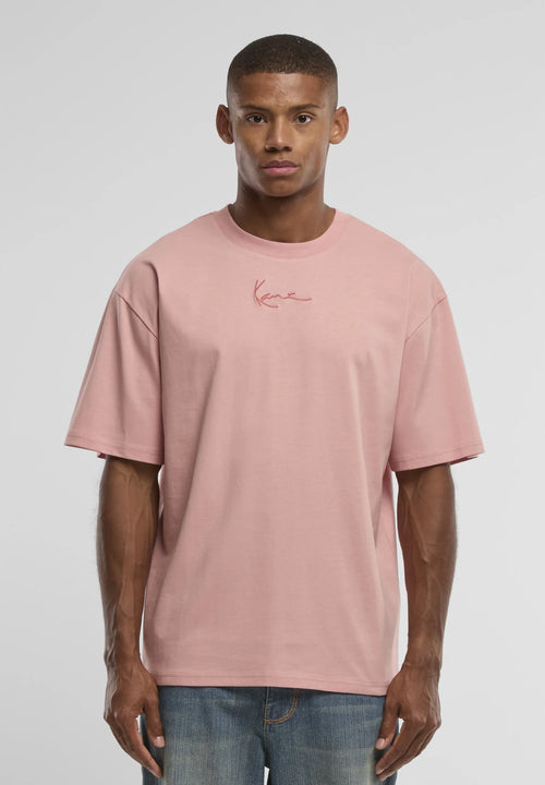 KARL KANI CAMISETA SIGNATURE ROSA