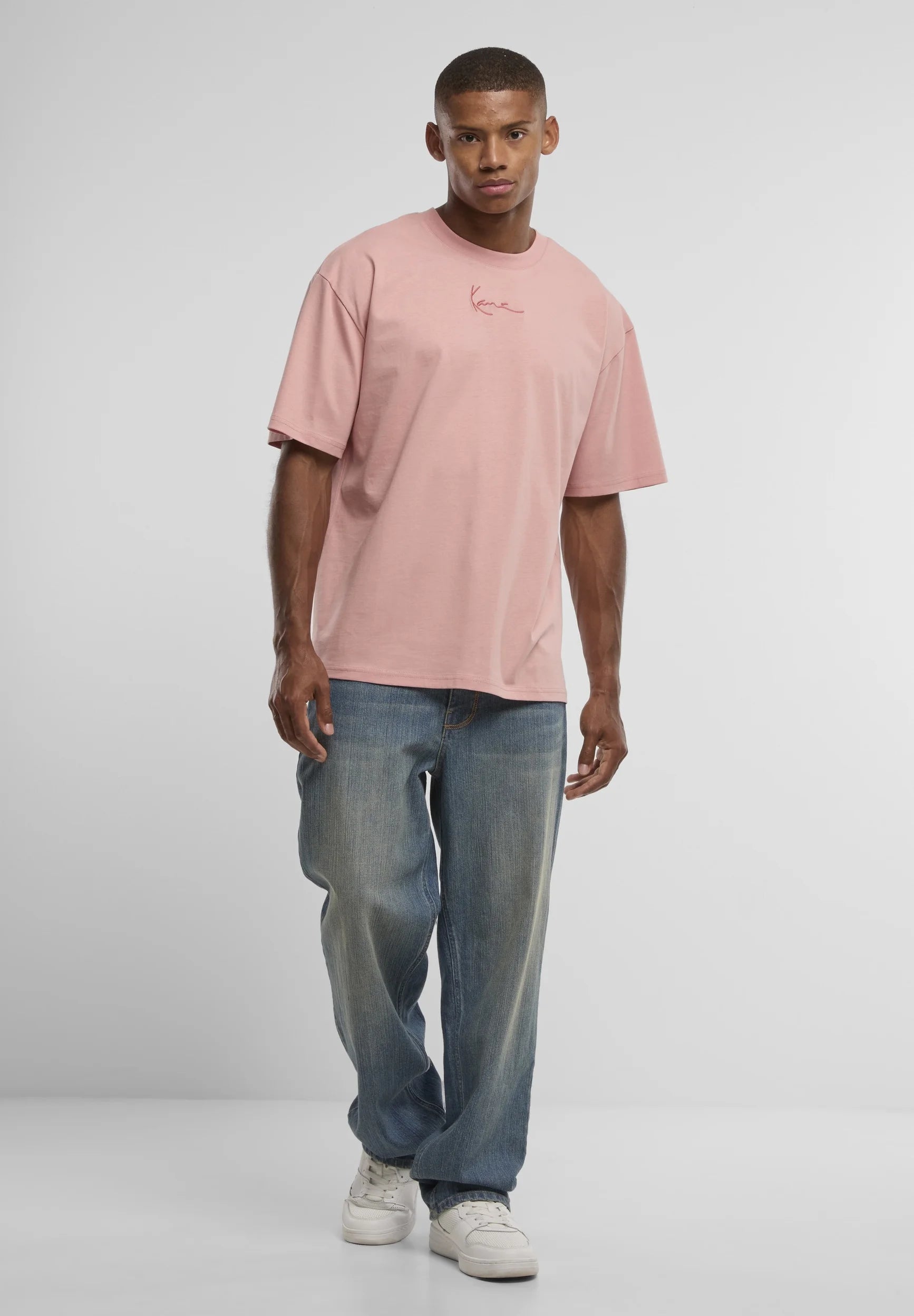 KARL KANI CAMISETA SIGNATURE ROSA