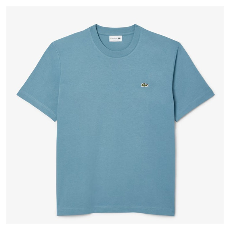 LACOSTE CAMISETA CORTE CLÁSICO CAMISETA CLASSIC FIT AZUL CLARO