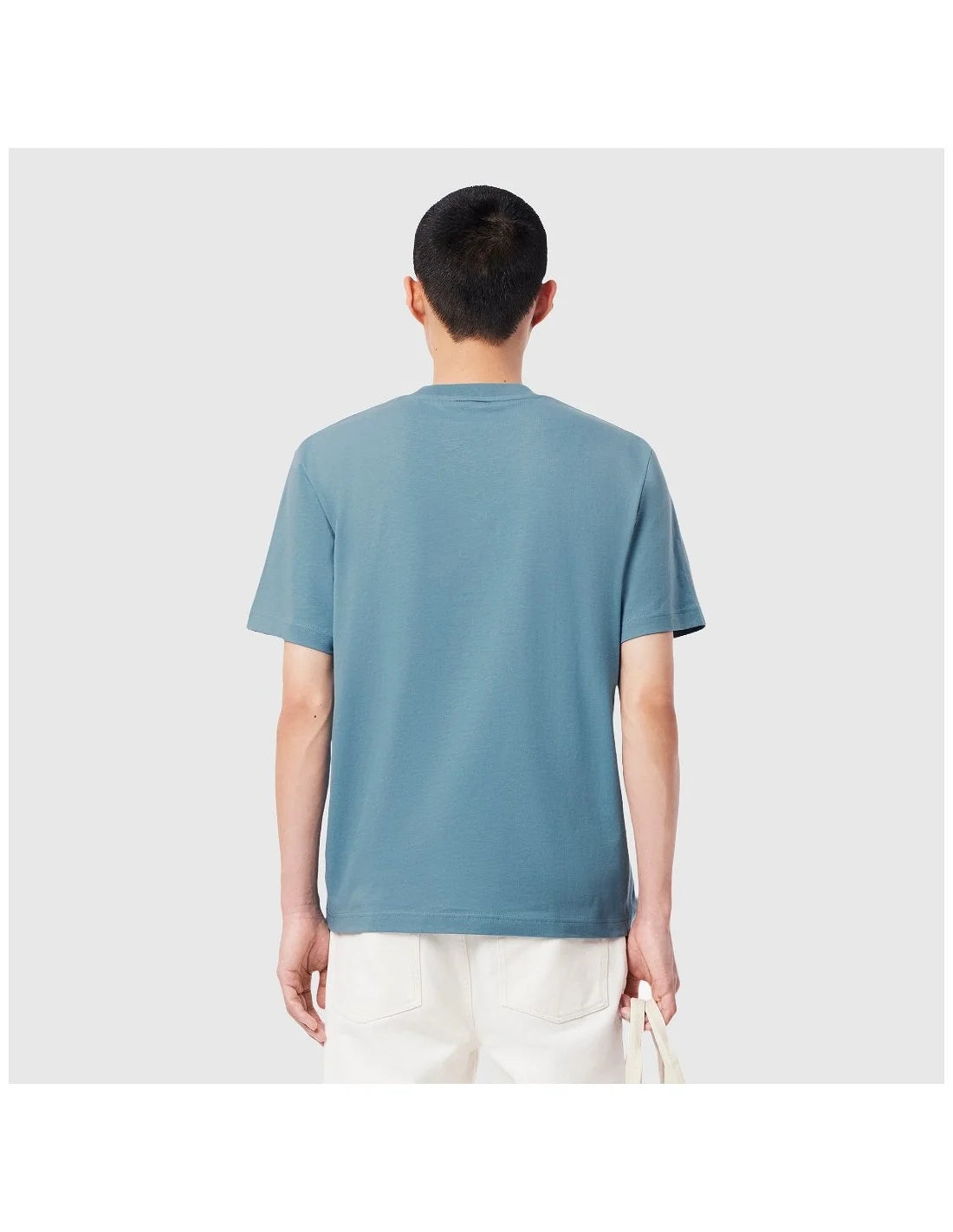LACOSTE CAMISETA CORTE CLÁSICO CAMISETA CLASSIC FIT AZUL CLARO