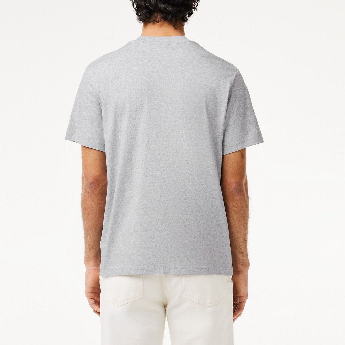 LACOSTE CAMISETA CORTE CLÁSICO CAMISETA CLASSIC FIT GRIS