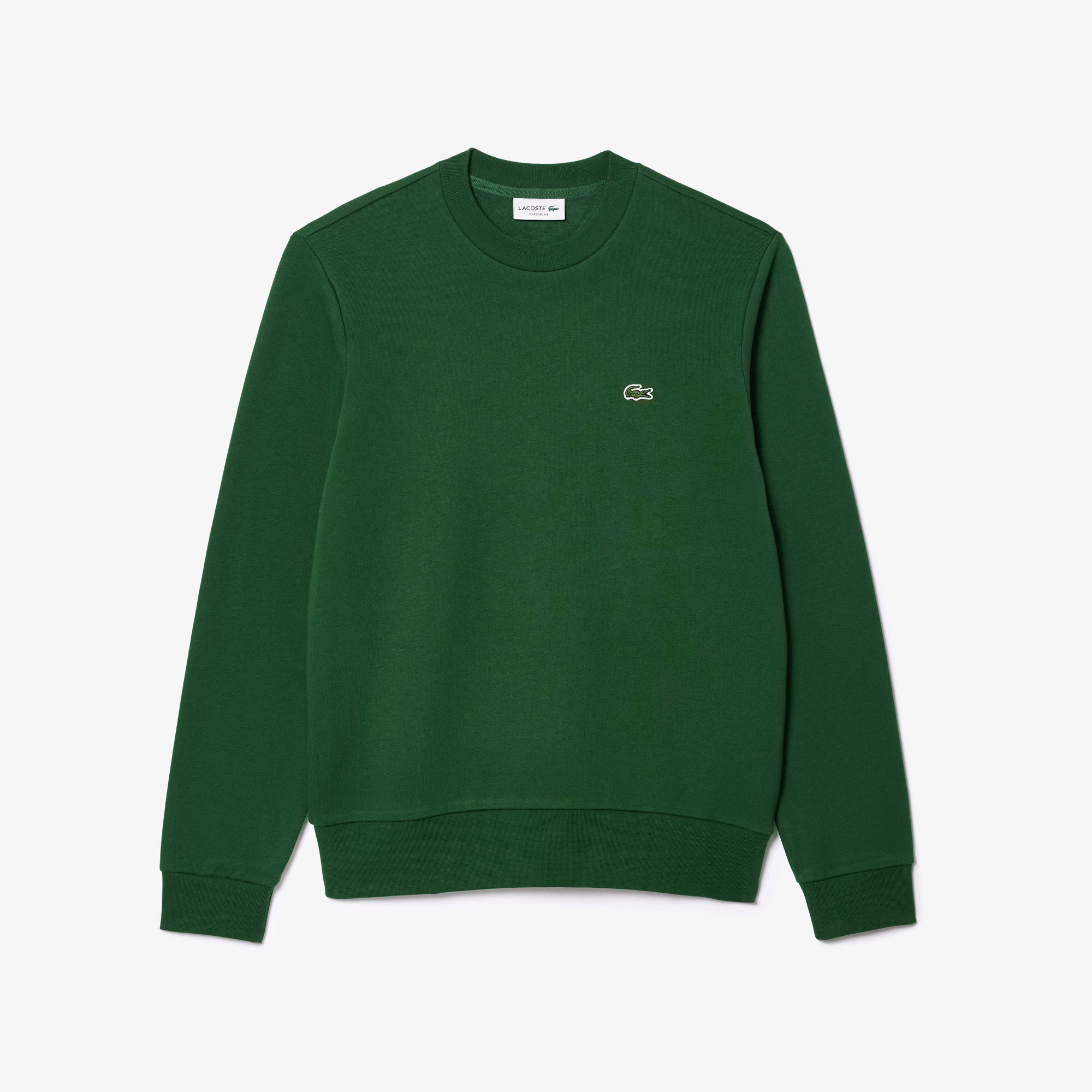 LACOSTE SWEATER JERSEY REGULAR FIT VERDE