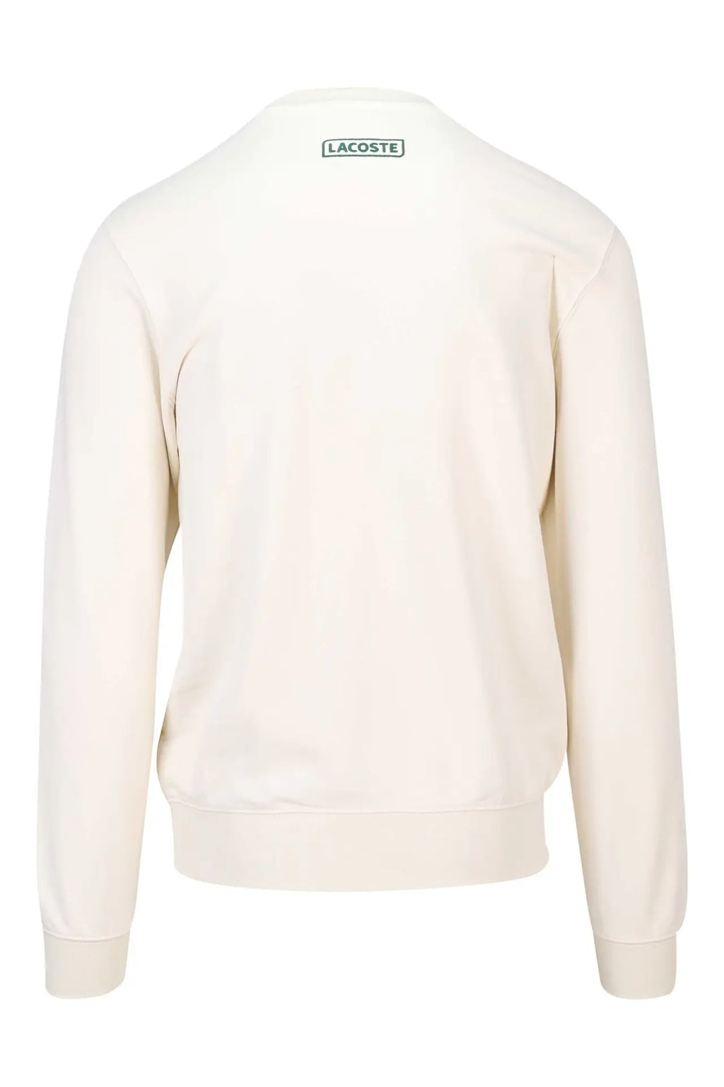 LACOSTE TENIS SUDADERA REGULAR FIT BEIGE