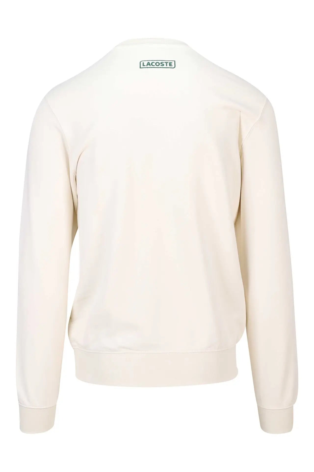 LACOSTE TENIS SUDADERA REGULAR FIT BEIGE