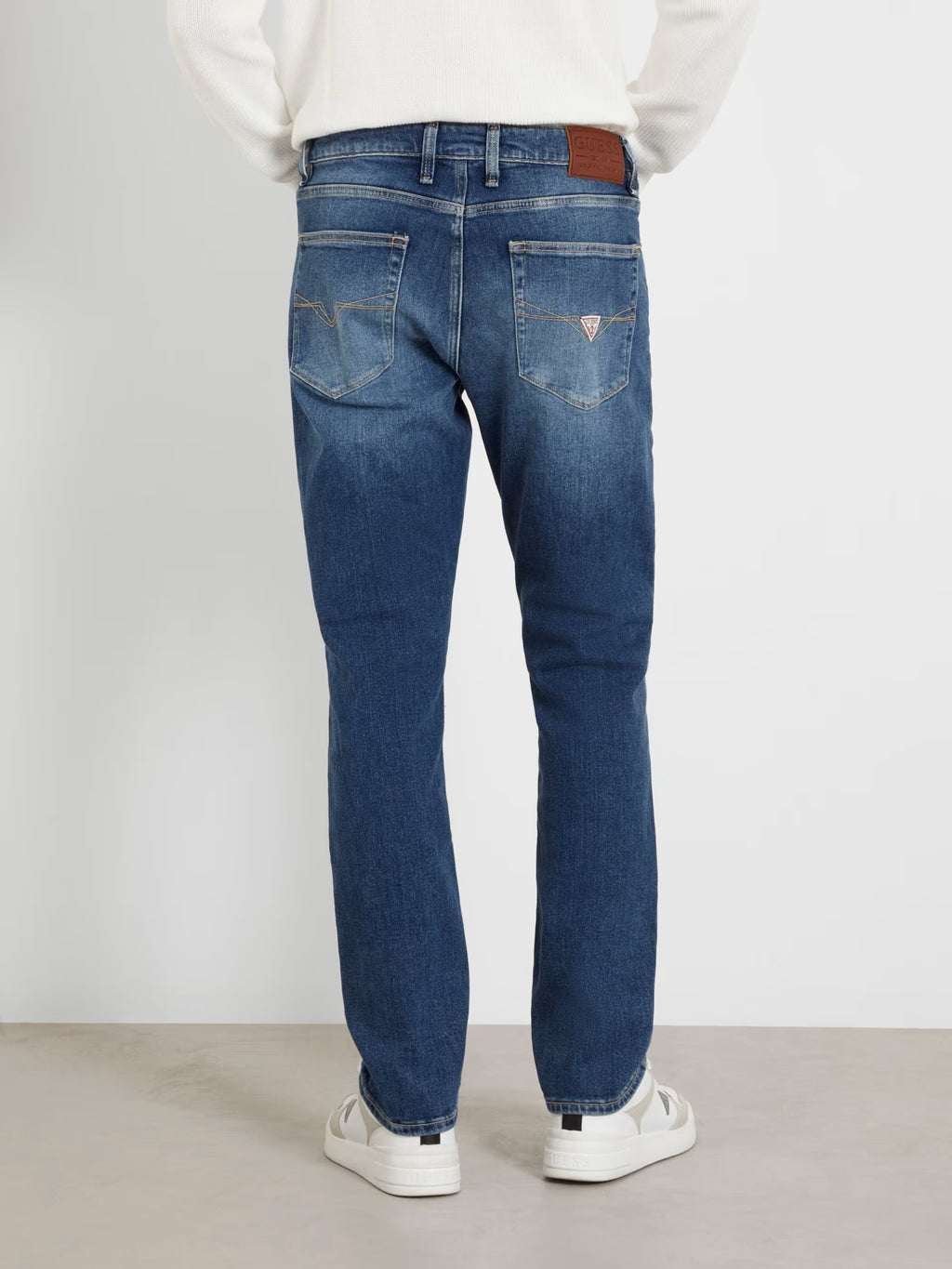 GUESS ANGELS CARRY VAQUERO SLIM FIT AZUL MEDIO