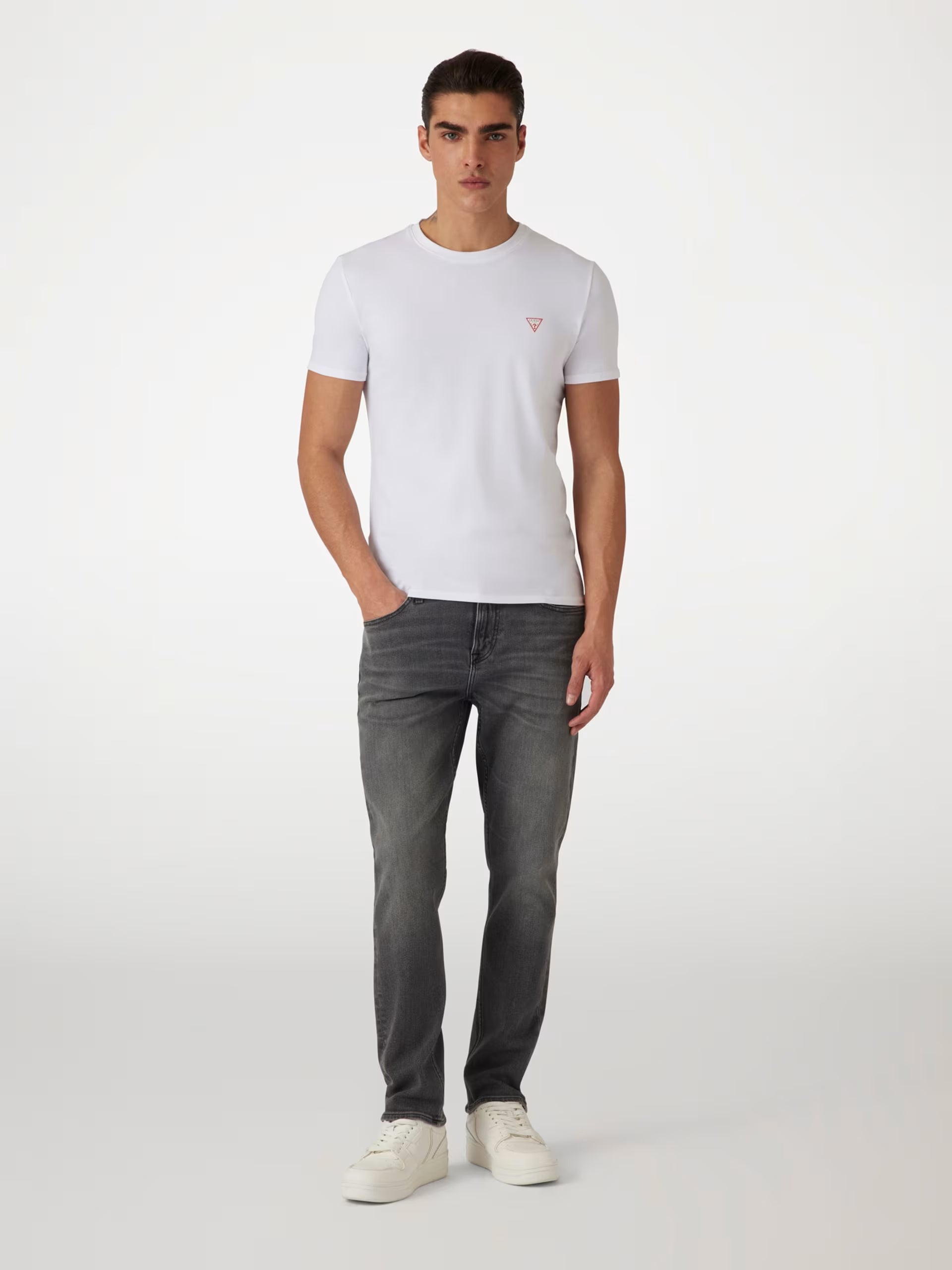 GUESS ANGELS CARRY VAQUERO SLIM FIT GRIS
