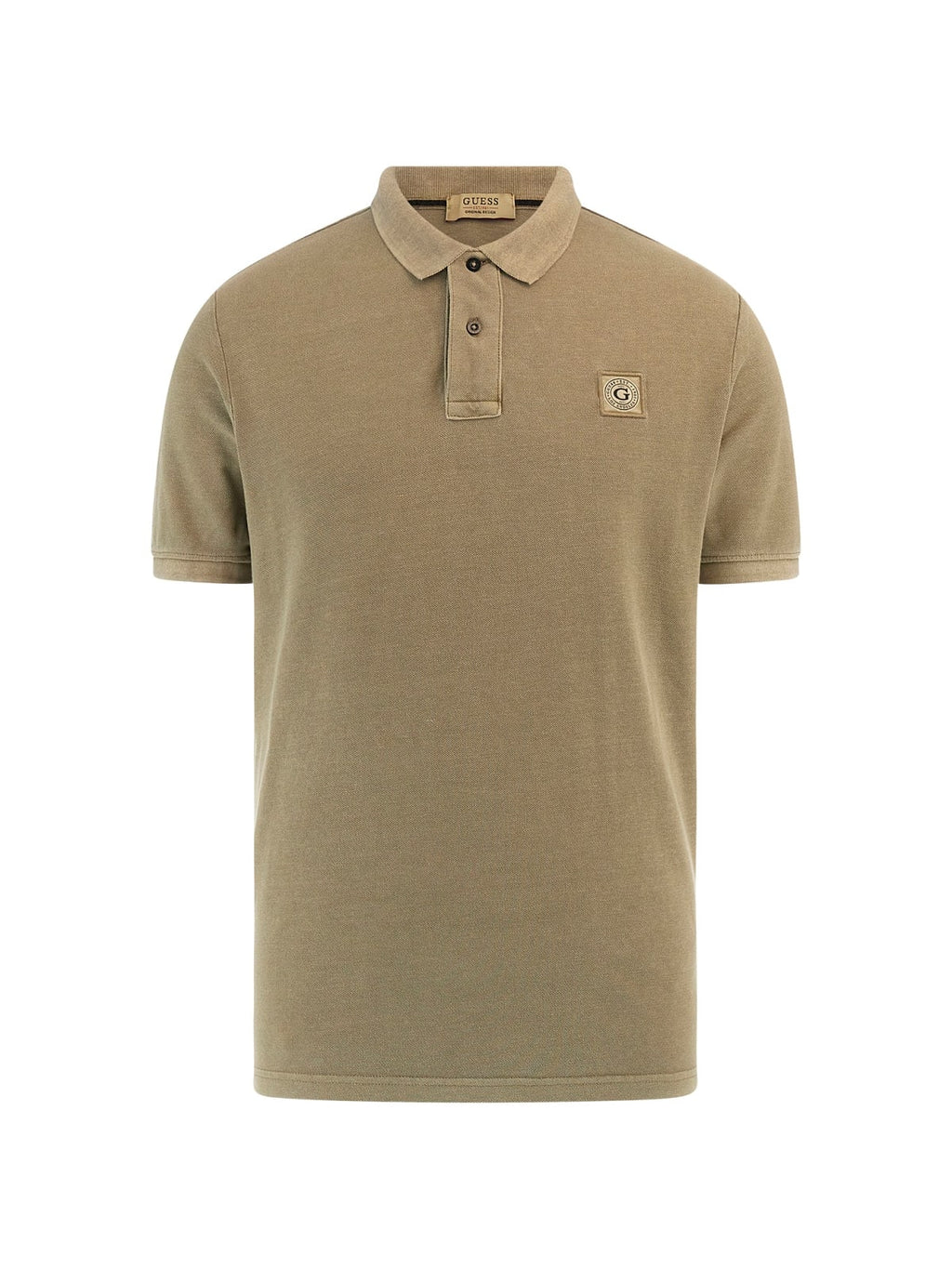 GUESS POLO REGULAR FIT CAQUI