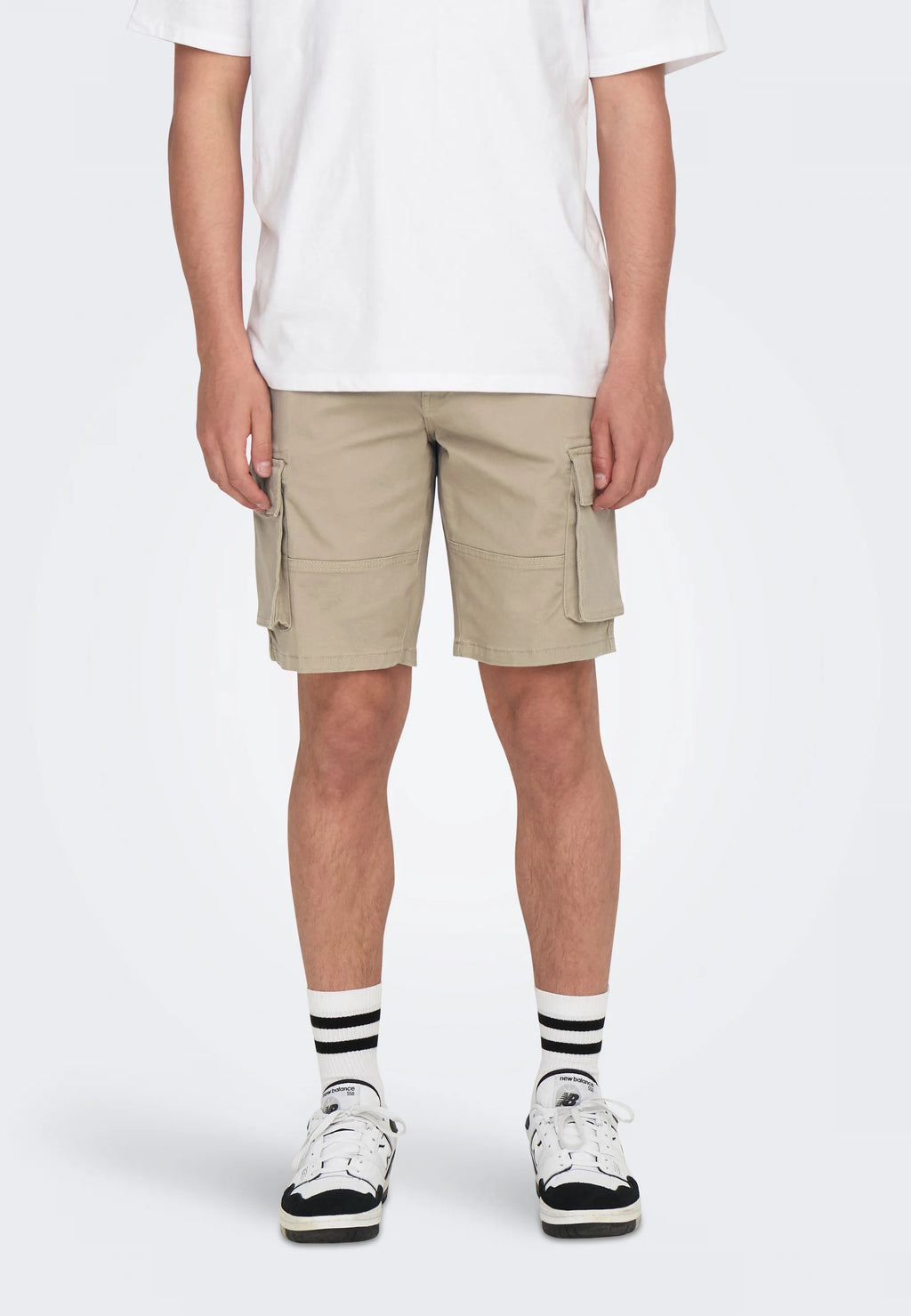 ONLY BERMUDA CARGO ONSCAM BEIGE