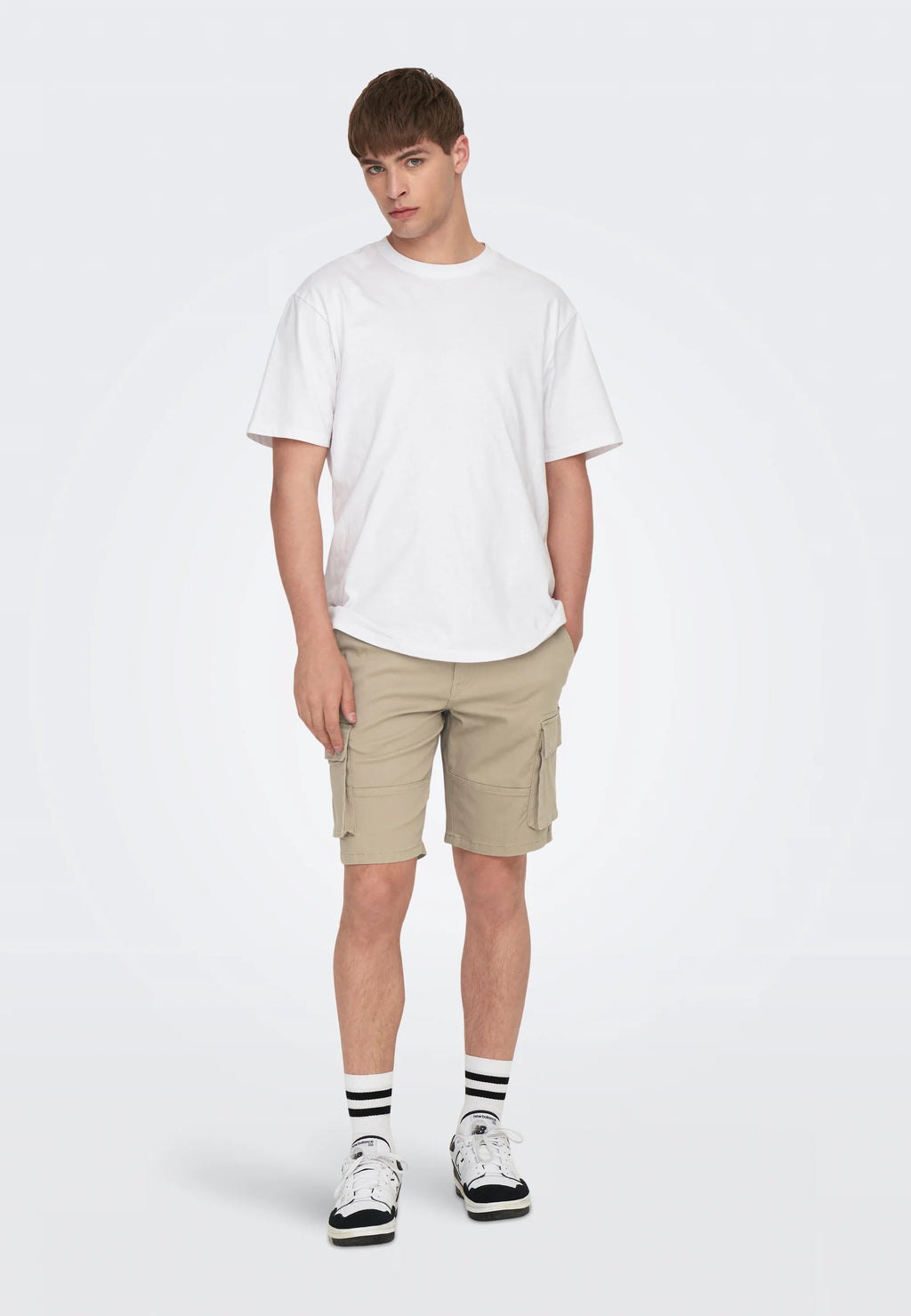 ONLY BERMUDA CARGO ONSCAM BEIGE