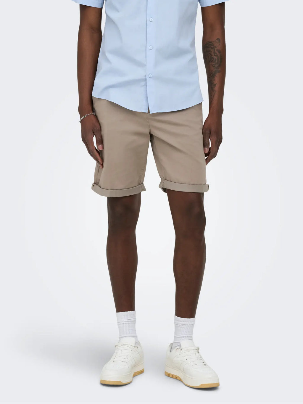 ONLY BERMUDA CHINO ONSSAUL BEIGE