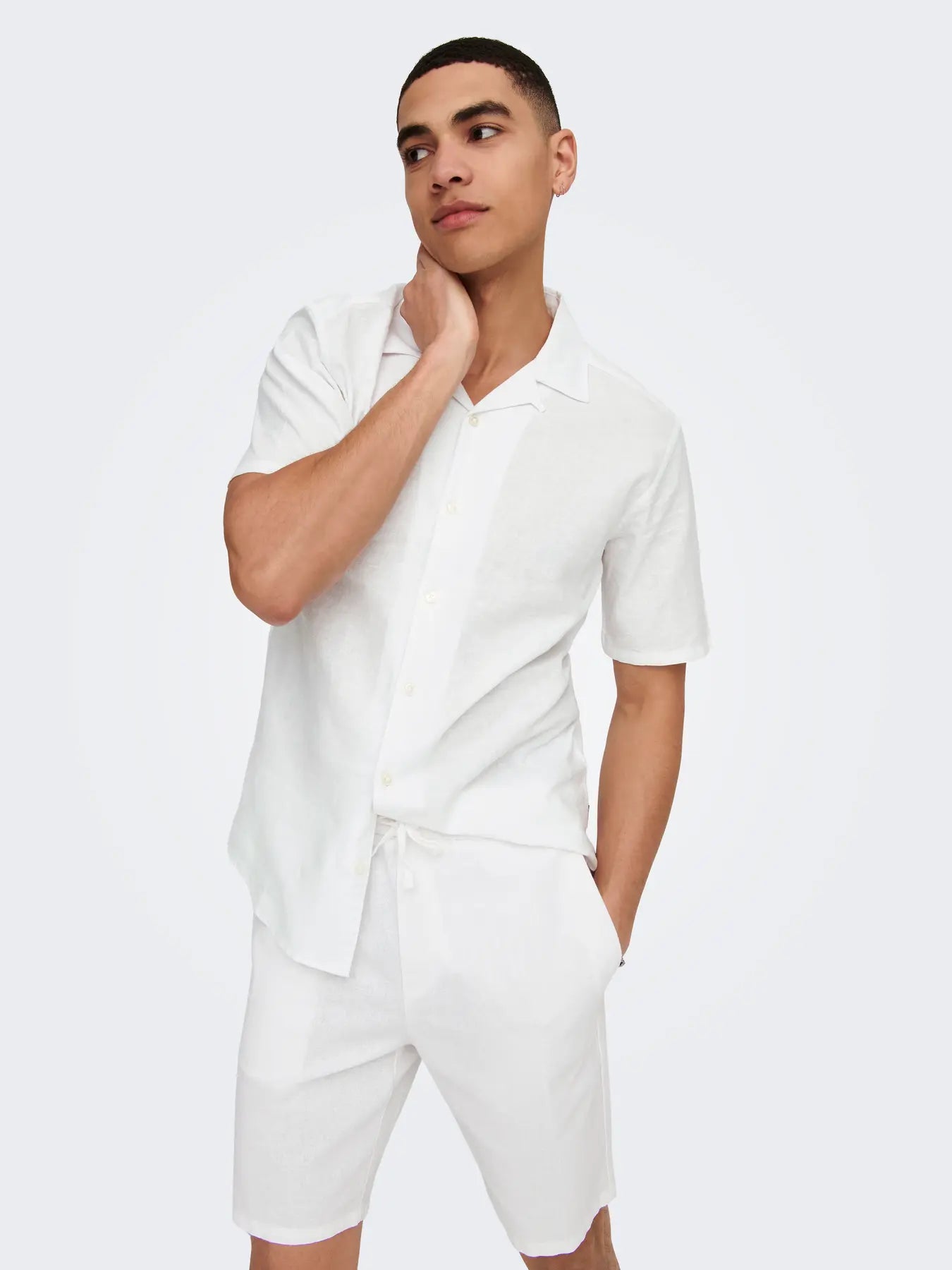 ONLY BERMUDA LINO ONSLINUS BLANCA