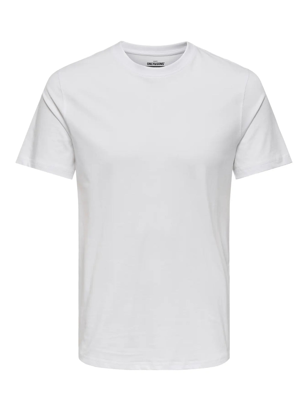 ONLY CAMISETA BASICA ONSMAX REGULAR FIT BLANCA
