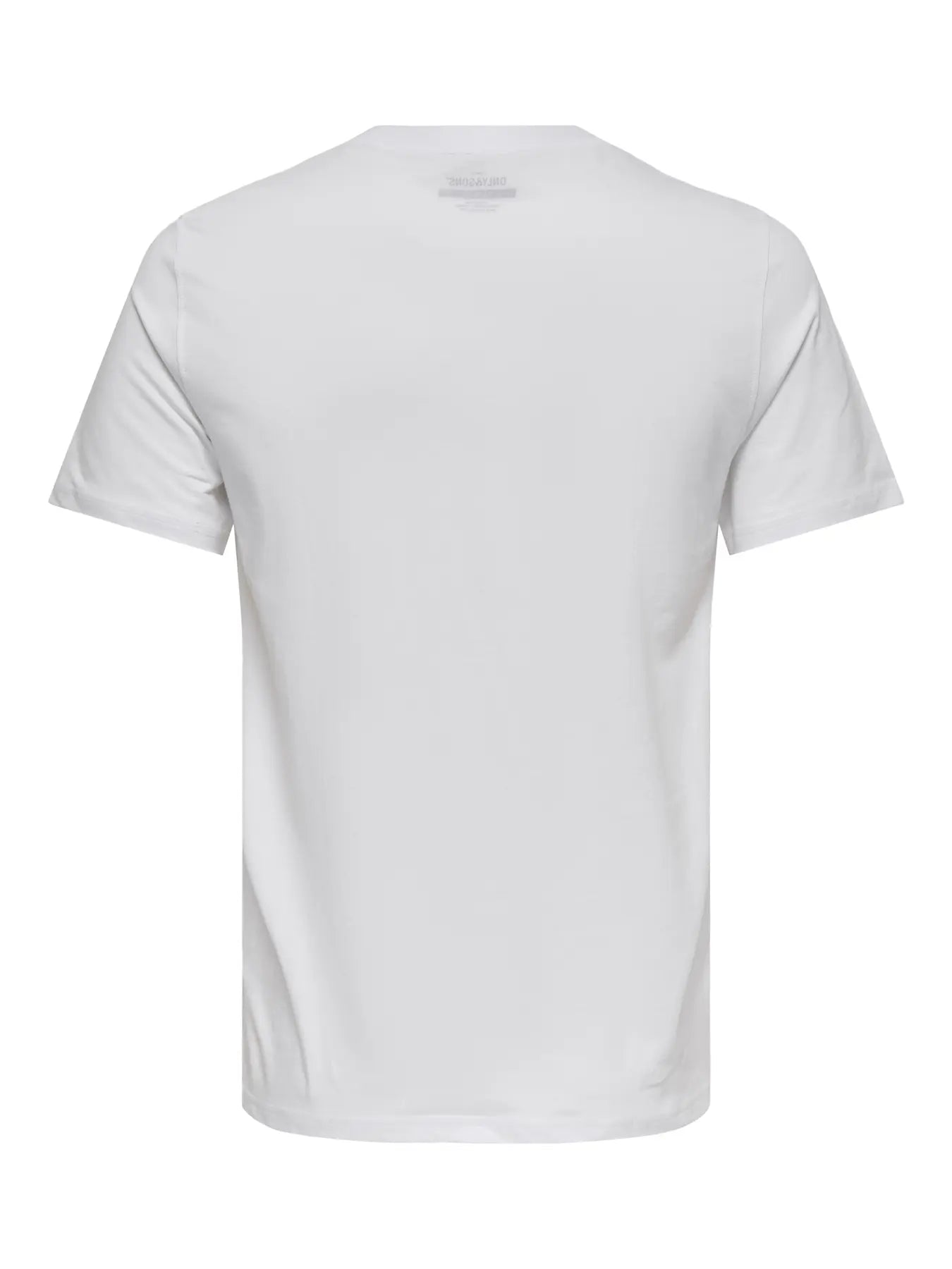 ONLY CAMISETA BASICA ONSMAX REGULAR FIT BLANCA