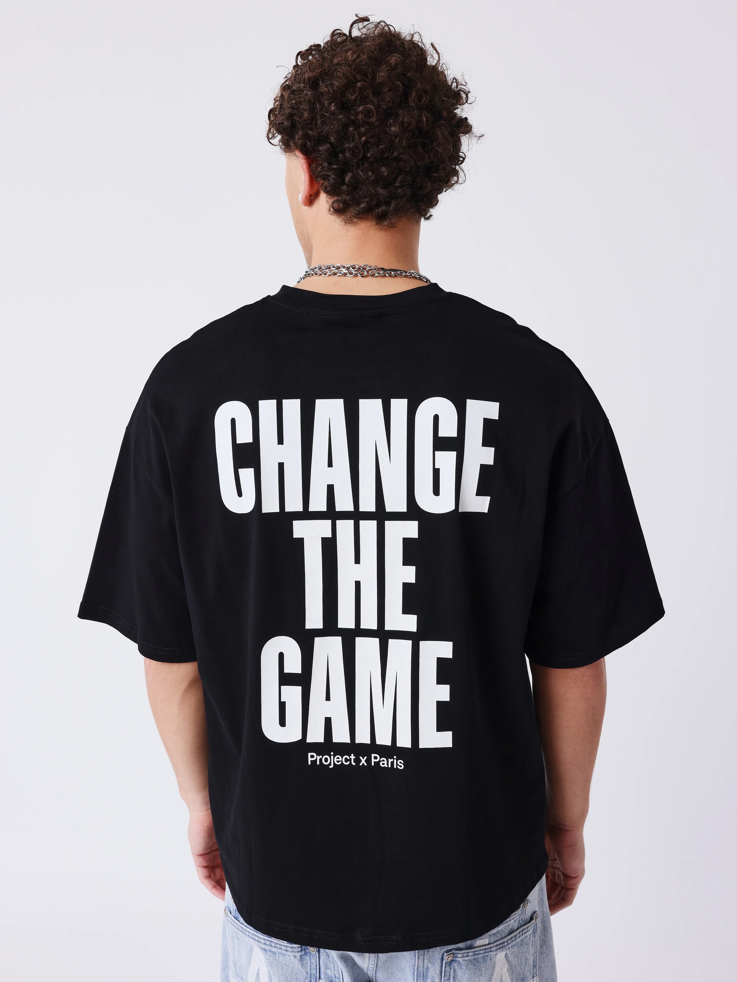 PROJECT PARIS CAMISETA CHANGE THE GAME NEGRA