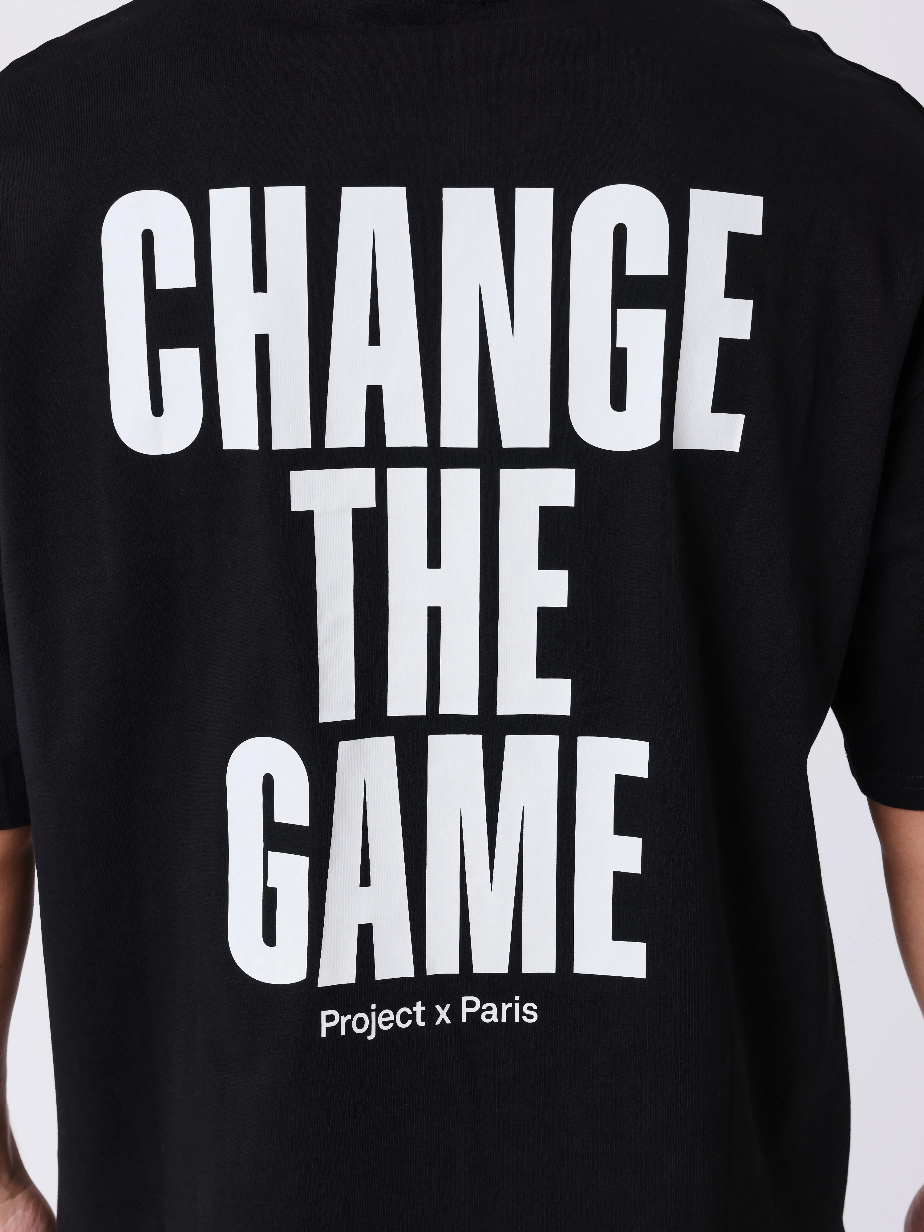 PROJECT PARIS CAMISETA CHANGE THE GAME NEGRA
