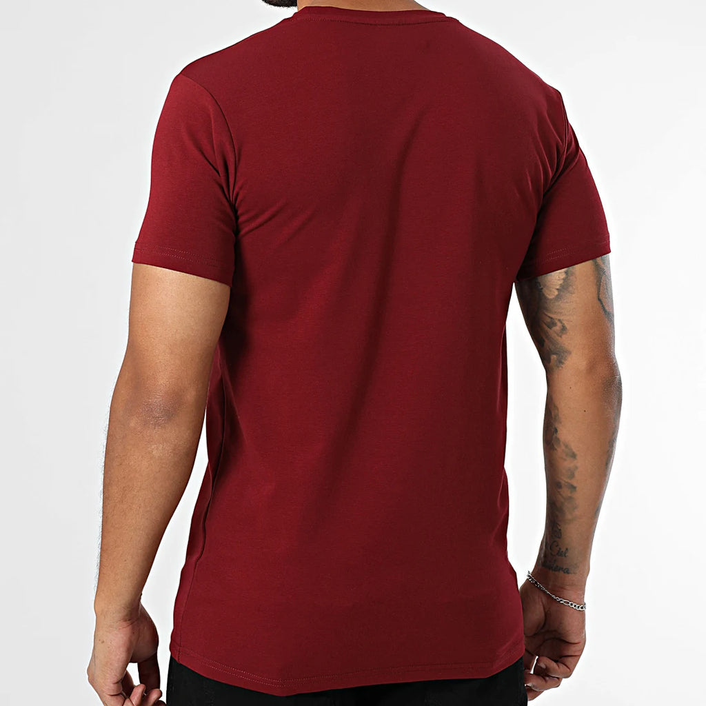 PROJECT PARIS CAMISETA SLIM FIT   GRANATE