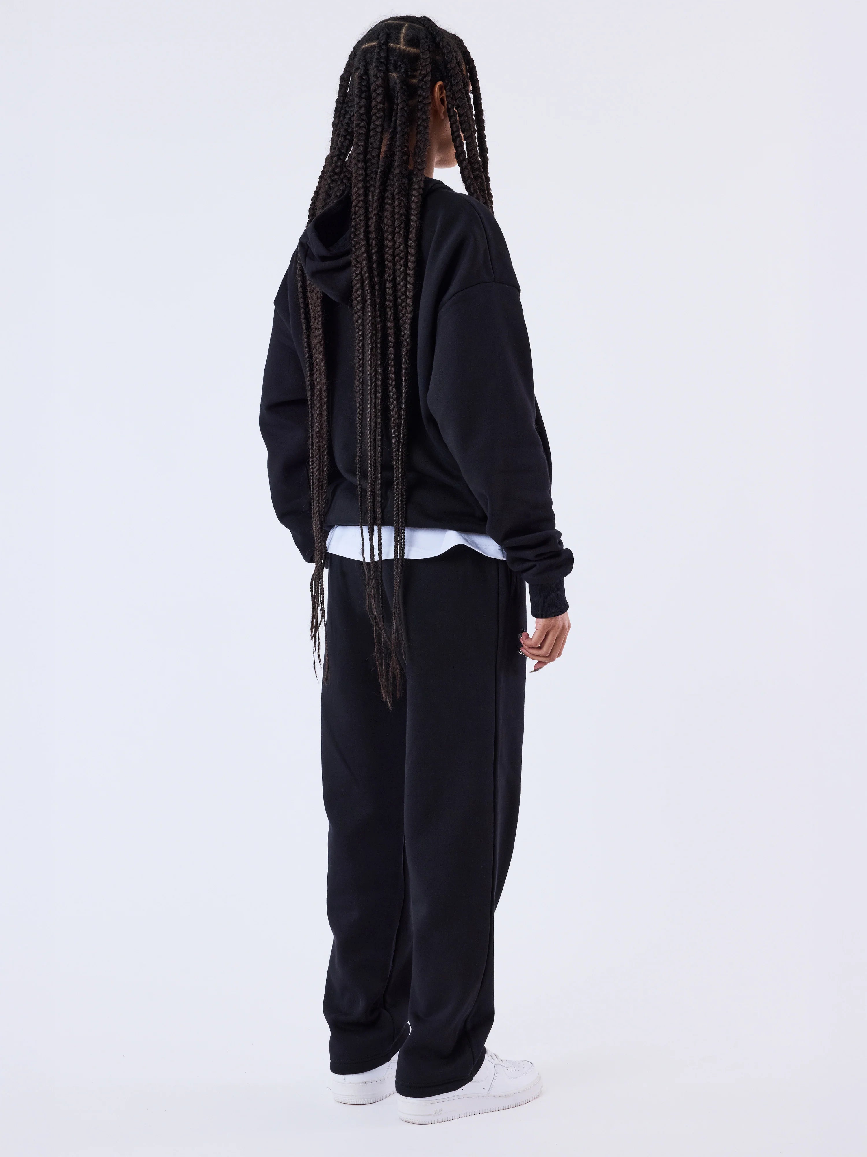 PROJECT PARIS PANTALON CHANDAL ANCHO   NEGRO