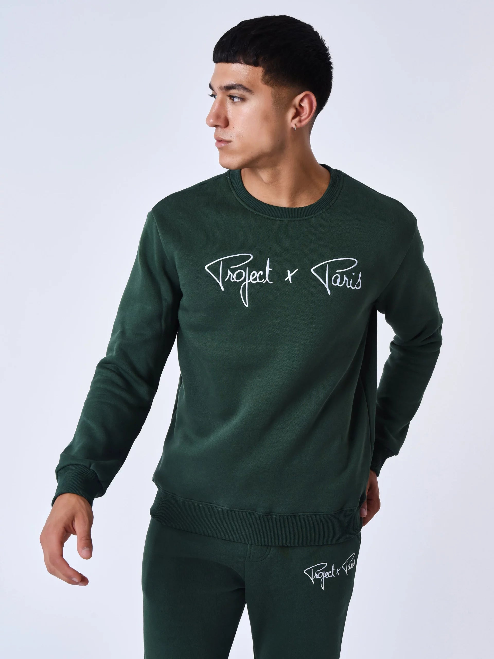PROJECT X PARIS SUDADERA ESSENTIALS VERDE
