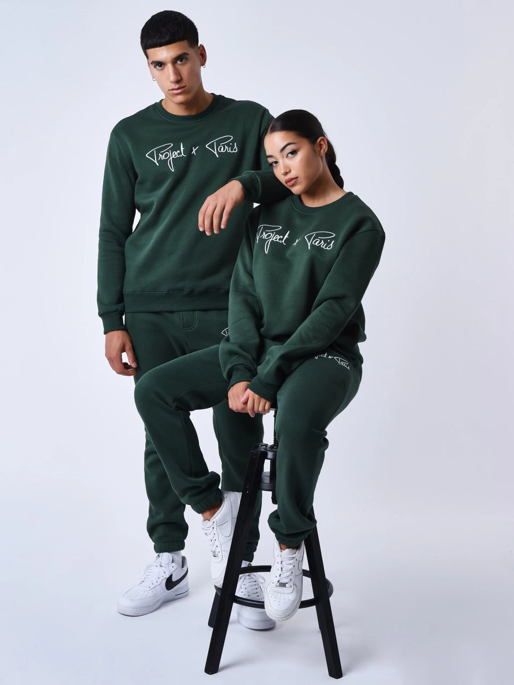PROJECT X PARIS SUDADERA ESSENTIALS VERDE