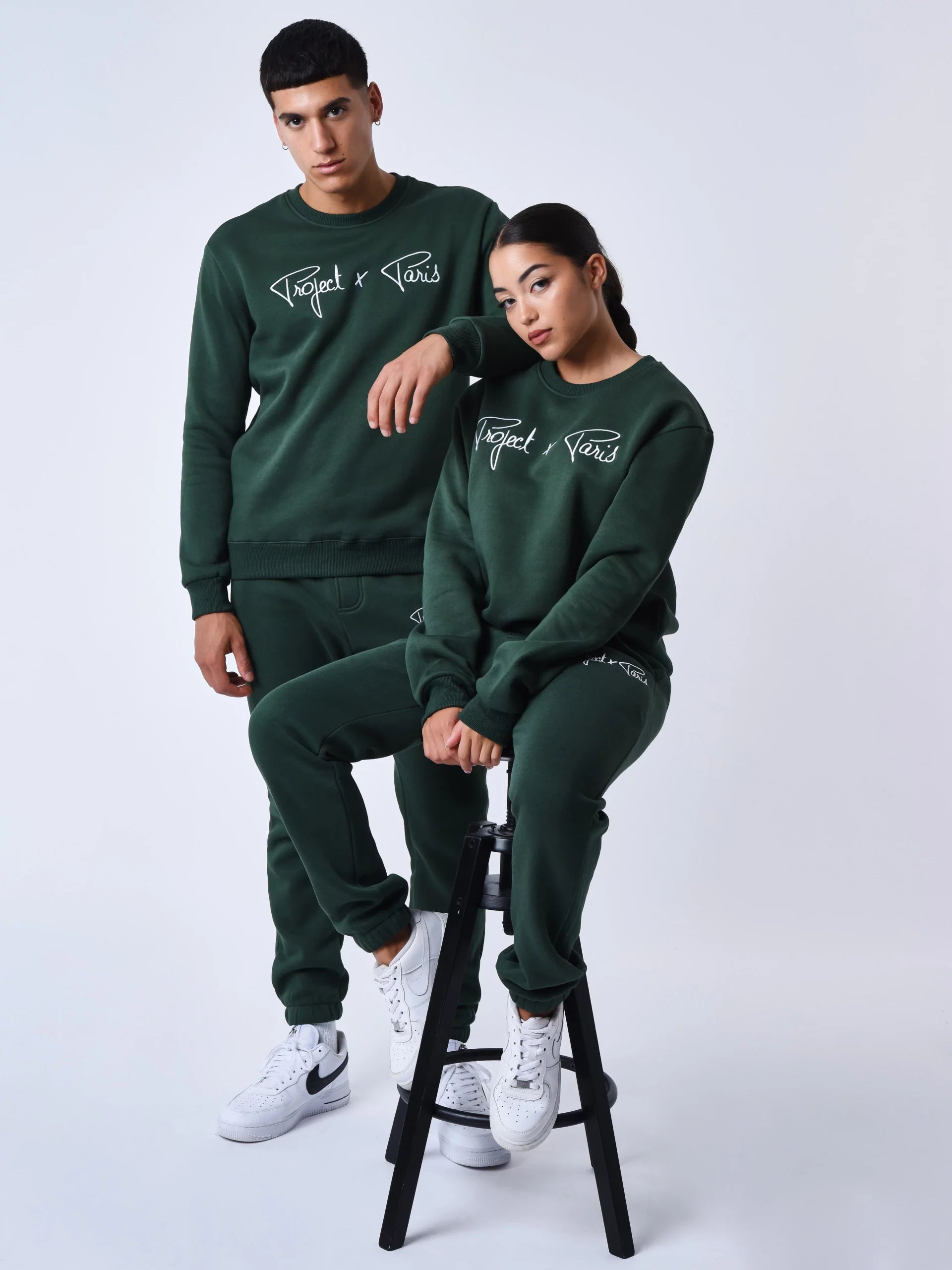 PROJECT X PARIS SUDADERA ESSENTIALS VERDE