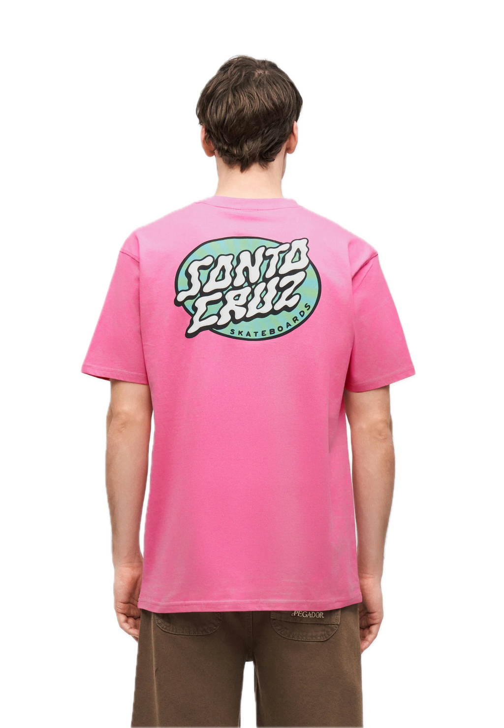 SANTA CRUZ CAMISETA VERTIGO DOT ROSA