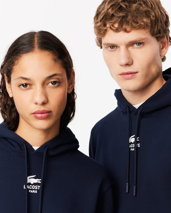 LACOSTE PARIS SUDADERA REGULAR FIT AZUL MARINO