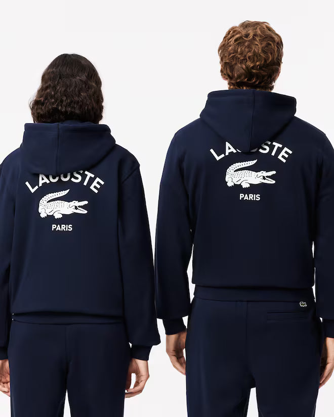 LACOSTE PARIS SUDADERA REGULAR FIT AZUL MARINO