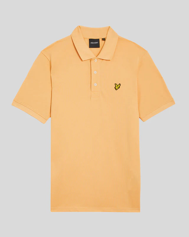 LYLE & SCOTT PLAIN POLO  REGULAR FIT AMARILLA