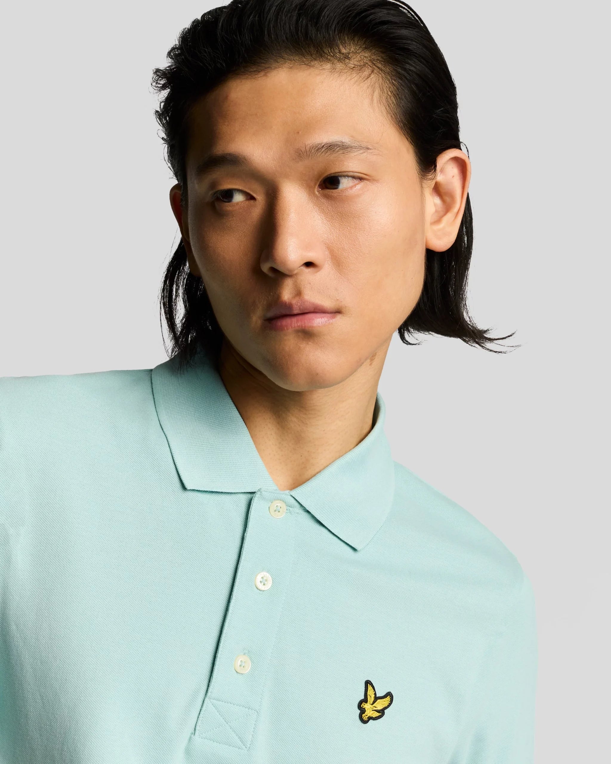 LYLE & SCOTT PLAIN POLO REGULAR FIT AZUL
