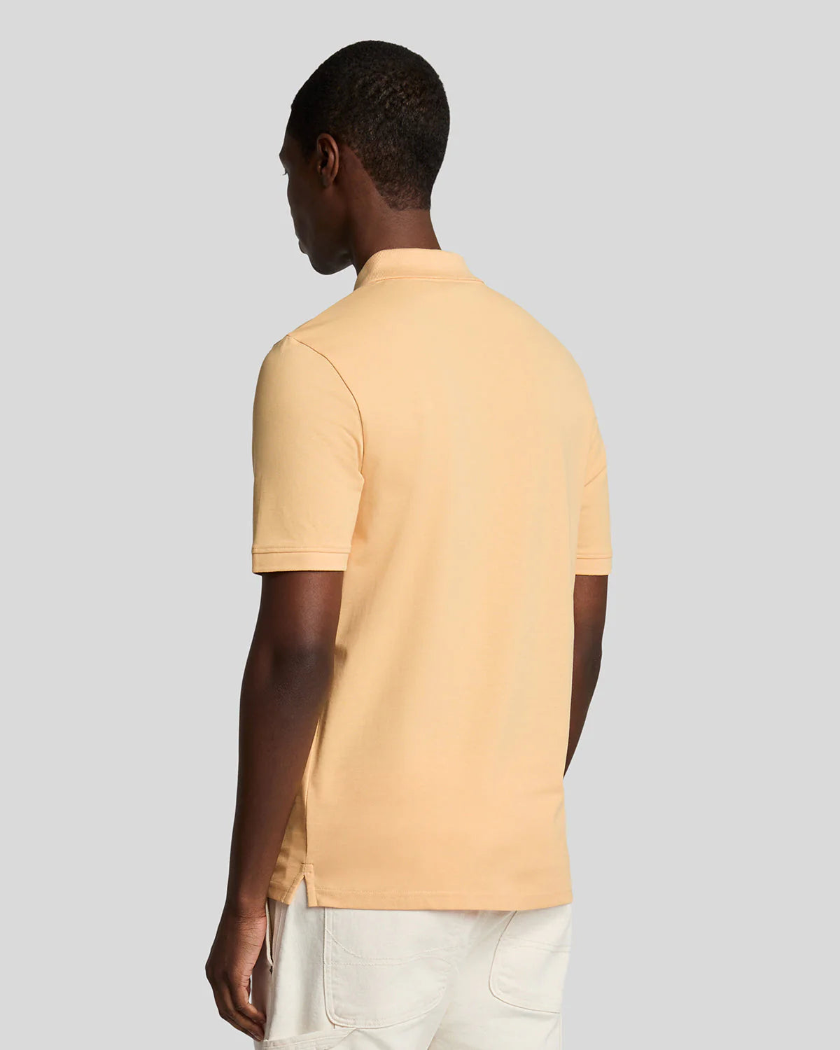 LYLE & SCOTT PLAIN POLO  REGULAR FIT AMARILLA