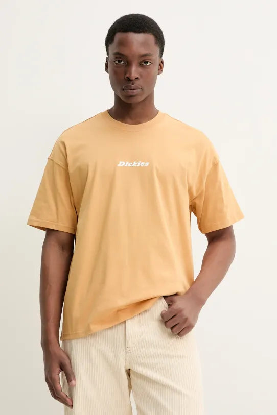 DICKIES ENTERPRISE CAMISETA RELAXED FIT MOSTAZA