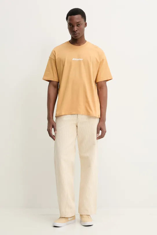 DICKIES ENTERPRISE CAMISETA RELAXED FIT MOSTAZA