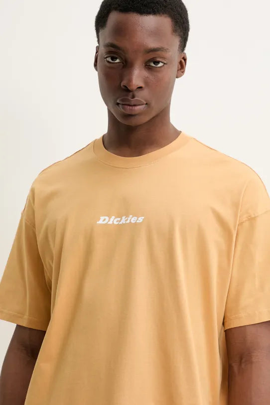 DICKIES ENTERPRISE CAMISETA RELAXED FIT MOSTAZA