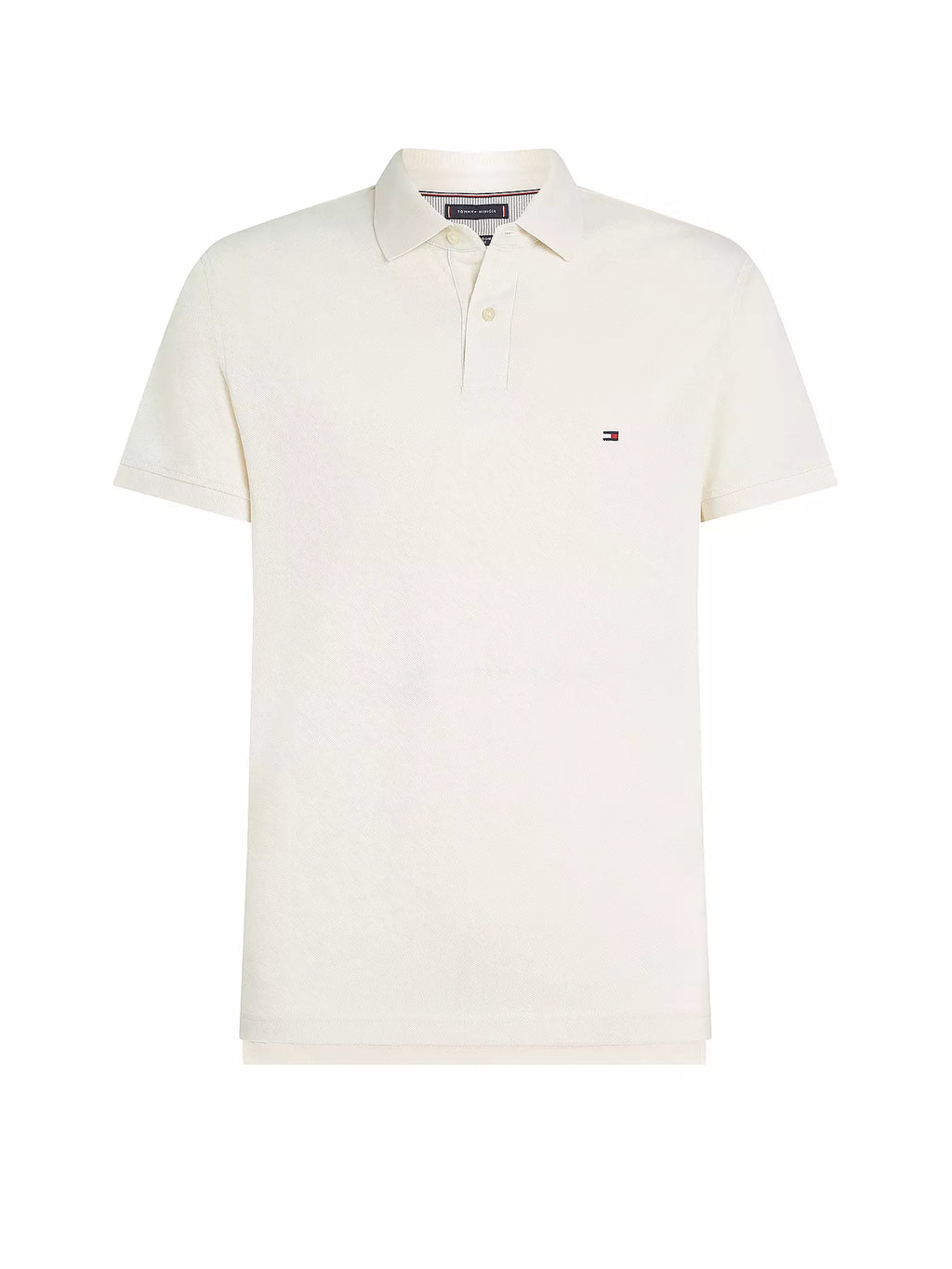 TOMMY JEANS POLO CLASSIC LOGO PEQUEÑO REGULAR FIT BLANCO ROTO
