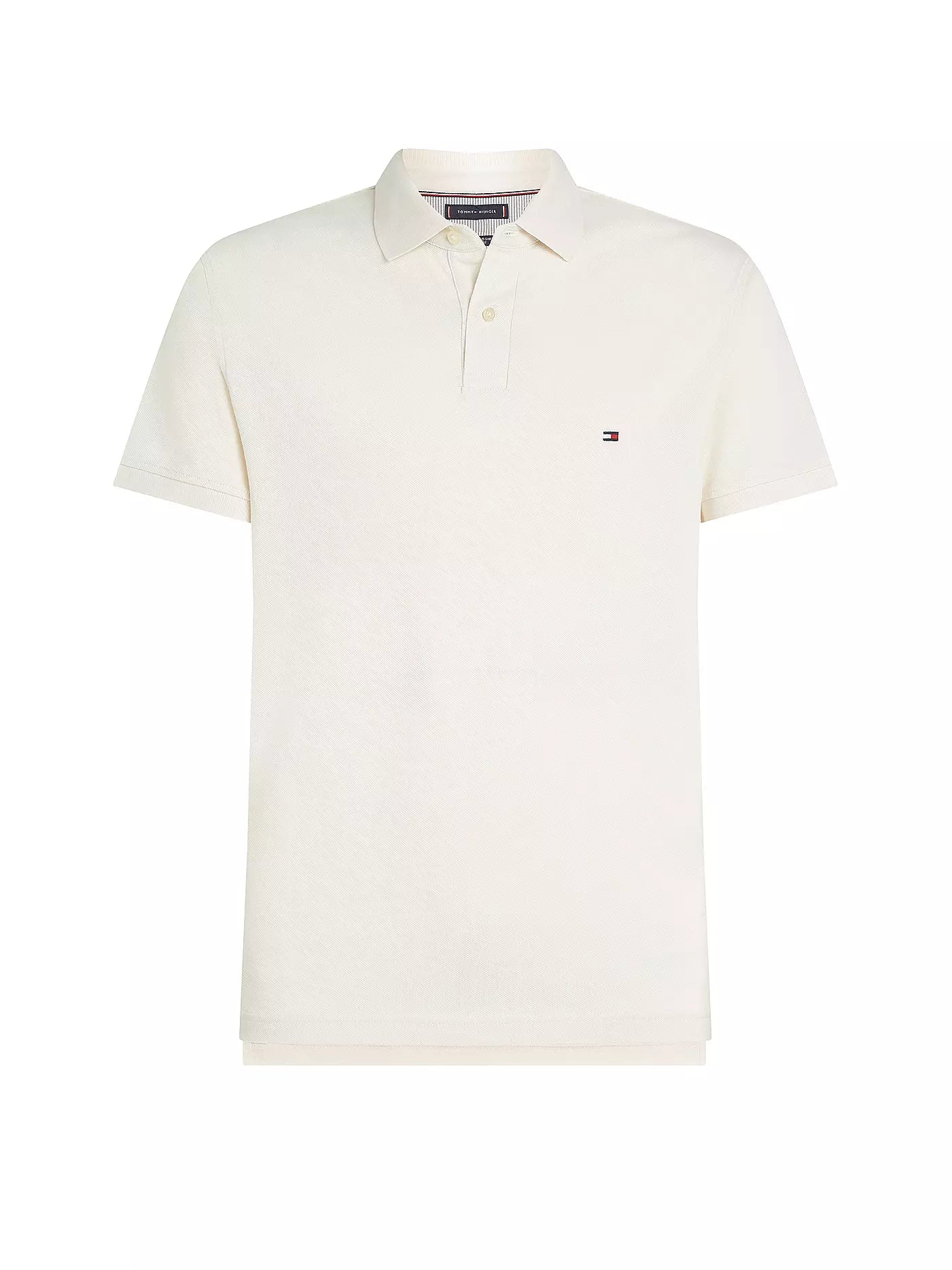TOMMY JEANS POLO CLASSIC LOGO PEQUEÑO REGULAR FIT BLANCO ROTO