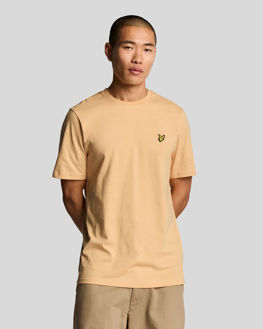 LYLE & SCOTT PLAIN CAMISETA CAMISETA REGULAR FIT SHERBET
