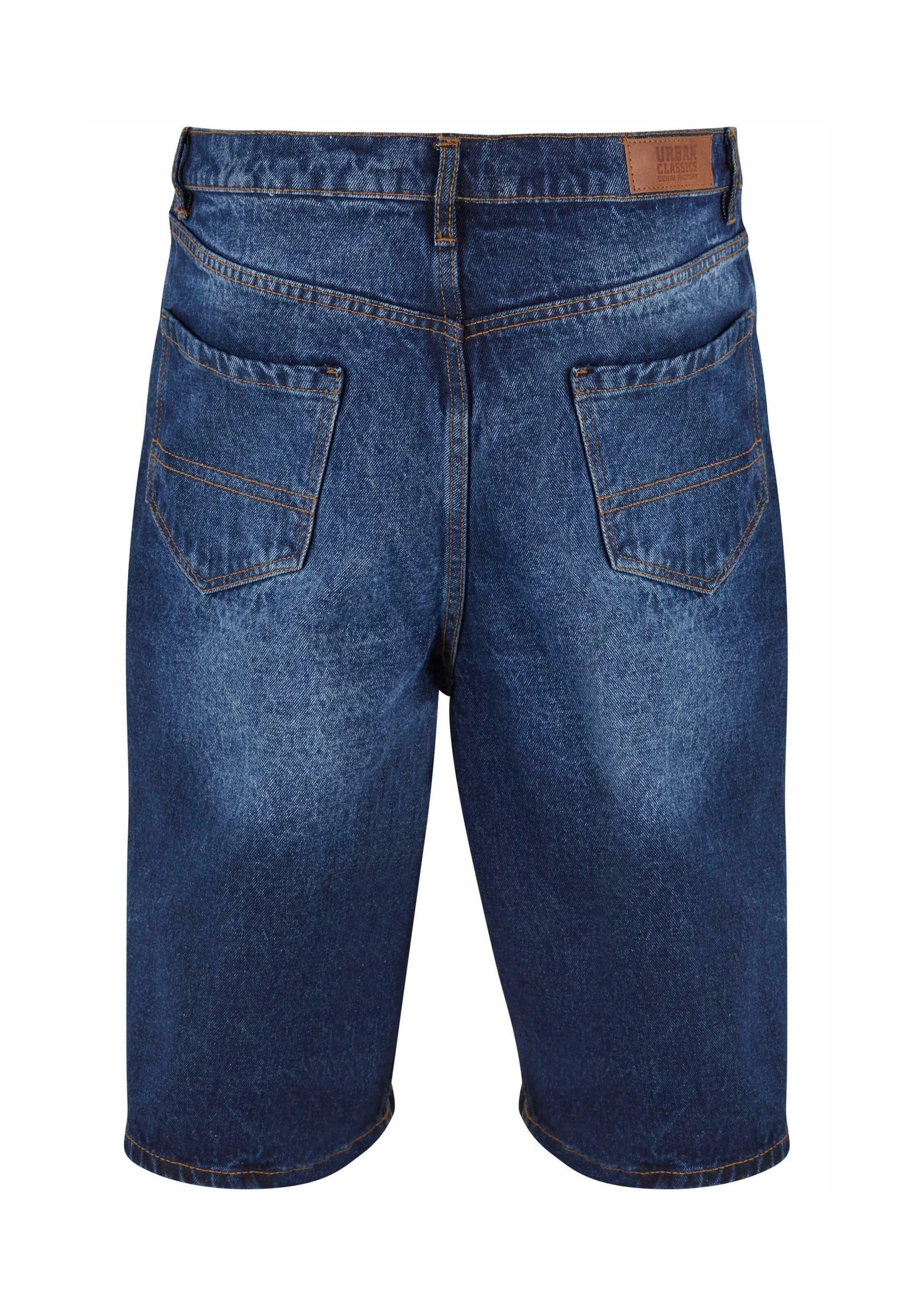 URBAN CLASSICS 90s BERMUDA NEW DARK BLUE WASHED