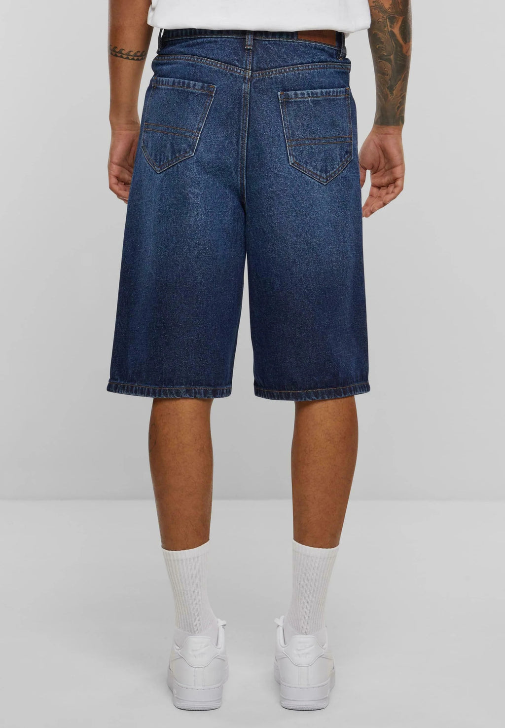 URBAN CLASSICS 90s BERMUDA NEW DARK BLUE WASHED