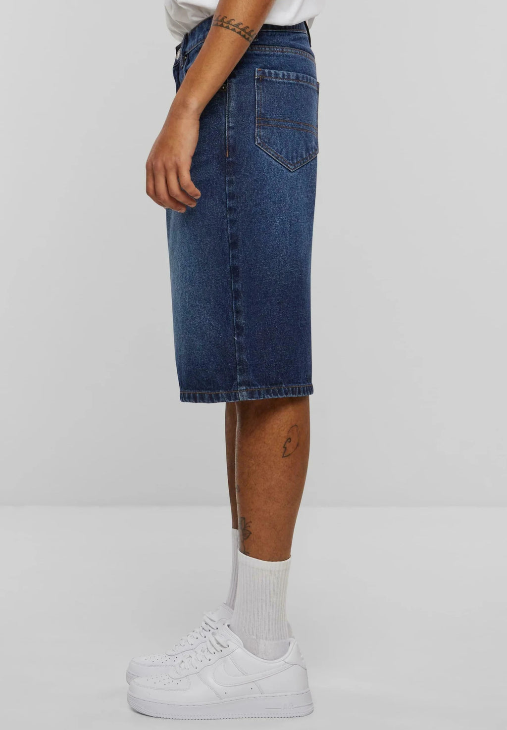URBAN CLASSICS 90s BERMUDA NEW DARK BLUE WASHED
