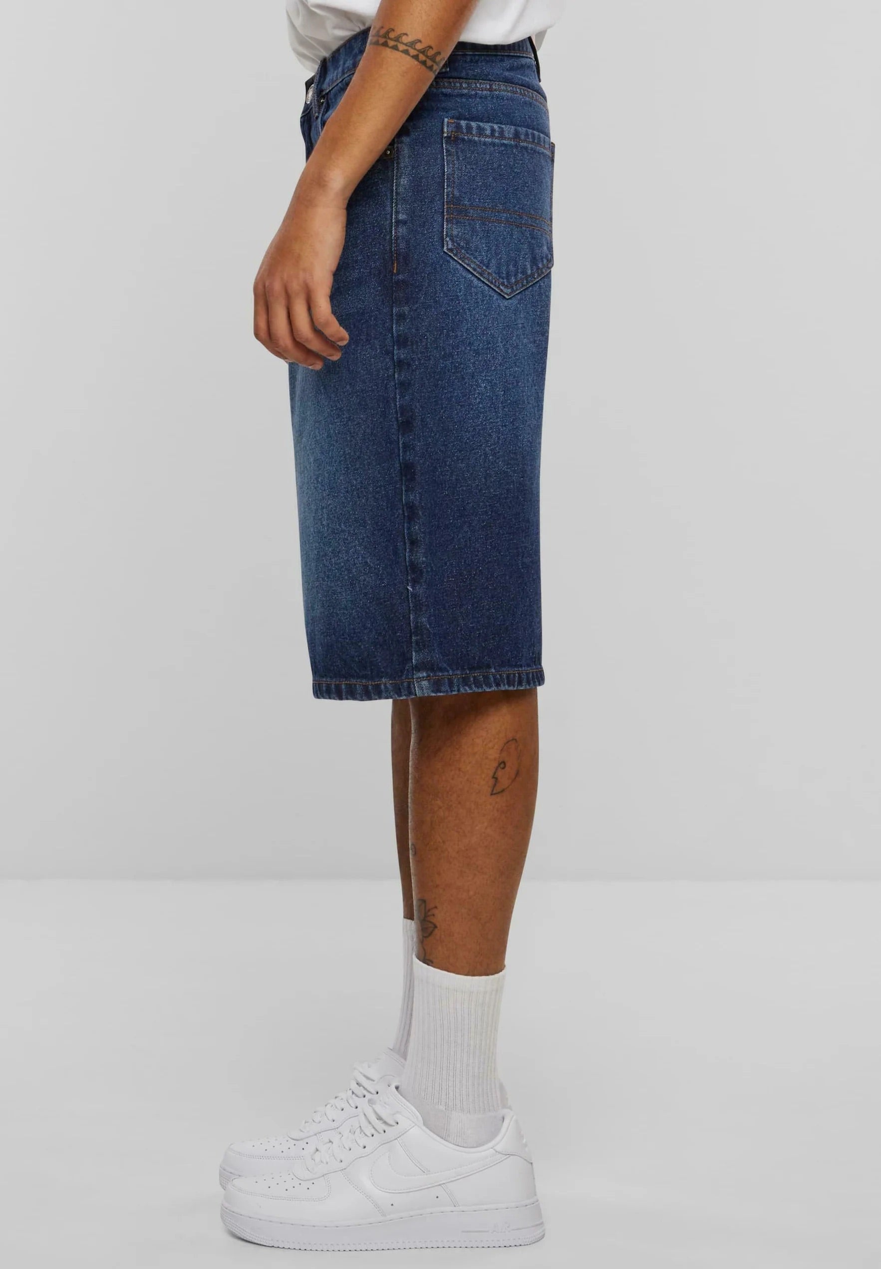 URBAN CLASSICS 90s BERMUDA NEW DARK BLUE WASHED