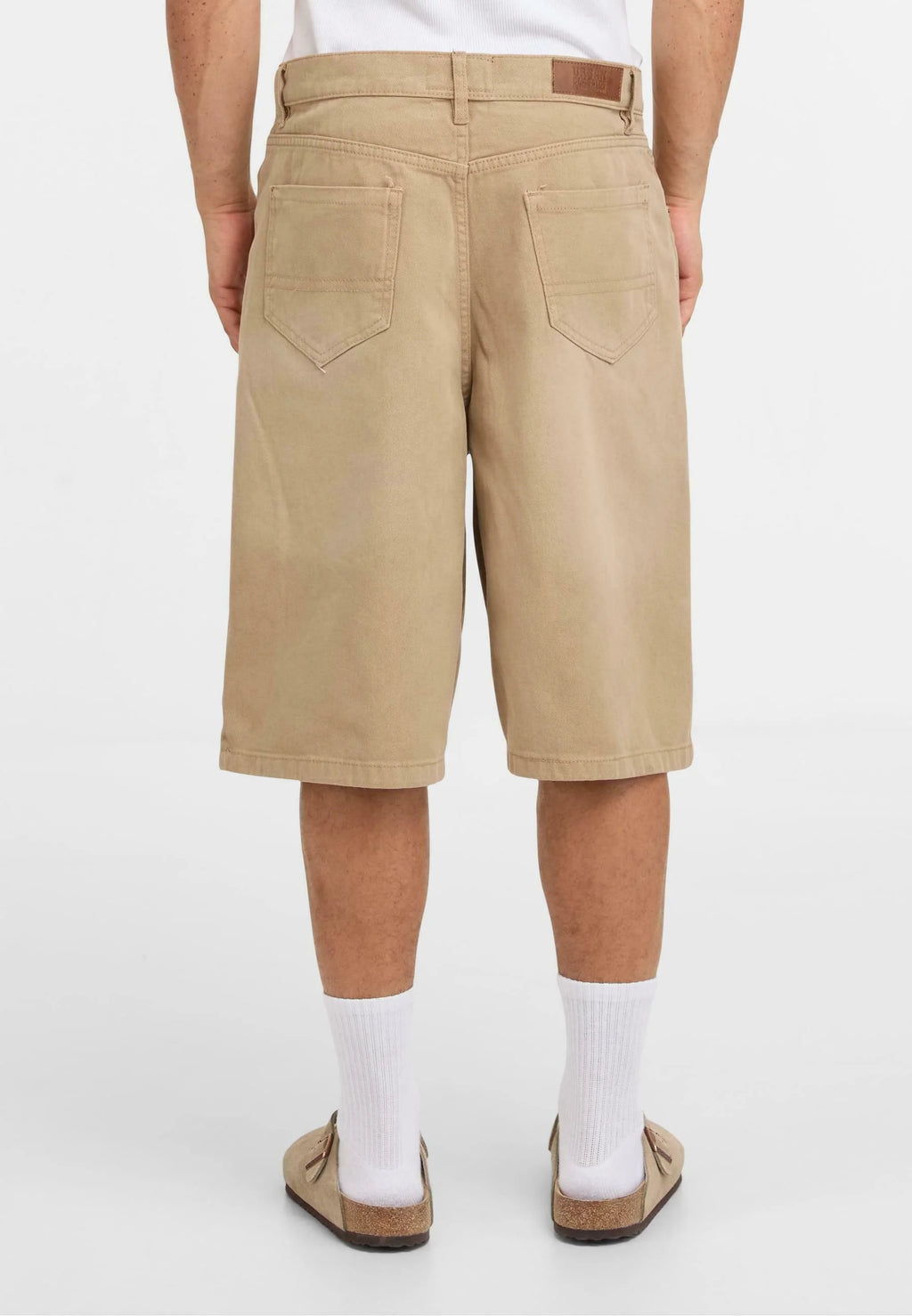 URBAN CLASSICS 90's BERMUDA LOOSE FIT BEIGE