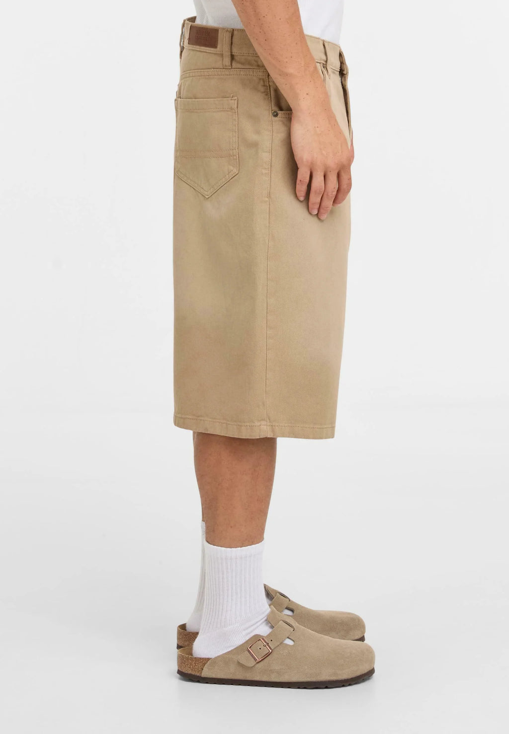 URBAN CLASSICS 90's BERMUDA LOOSE FIT BEIGE