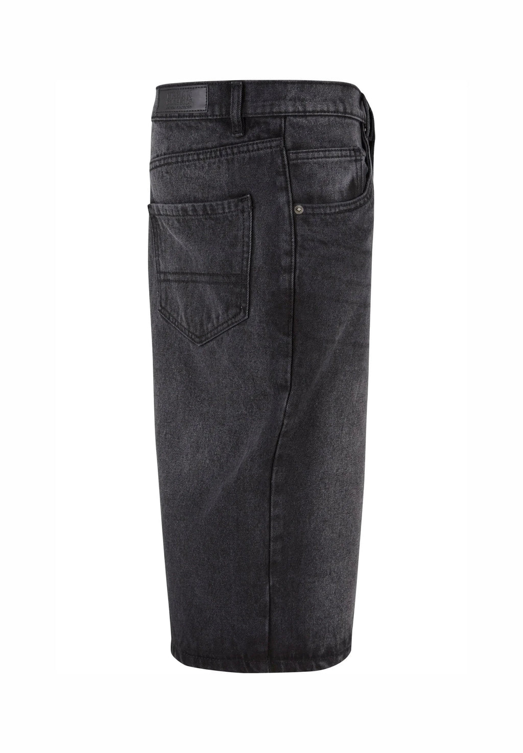 URBAN CLASSICS 90's BERMUDA LOOSE FIT NEGRO LAVADO