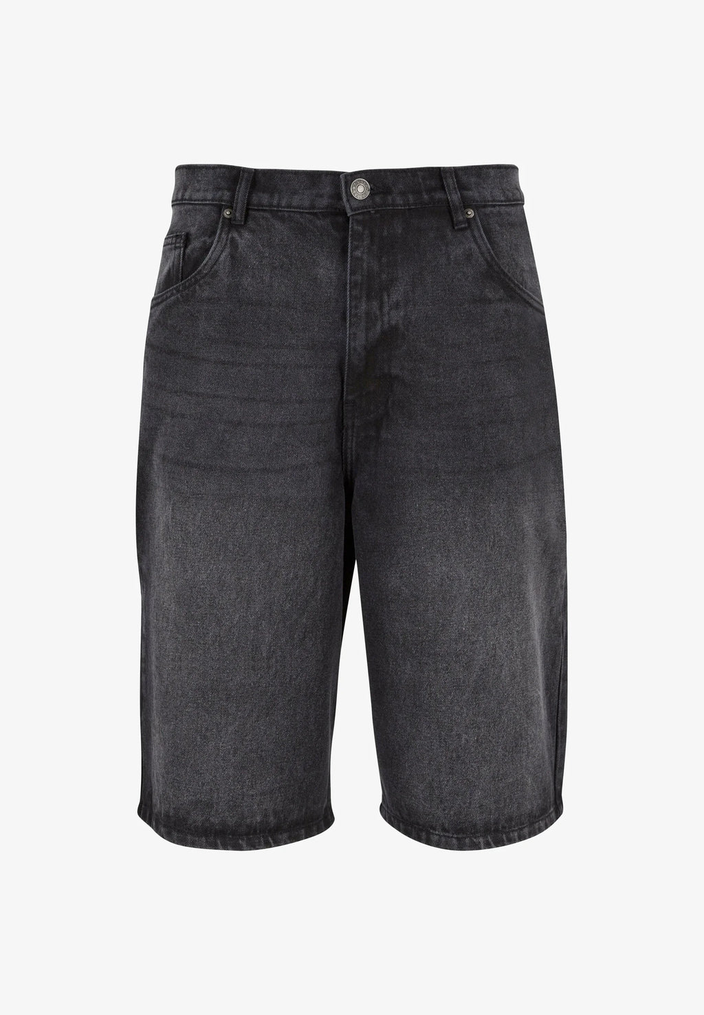 URBAN CLASSICS 90's BERMUDA LOOSE FIT NEGRO LAVADO