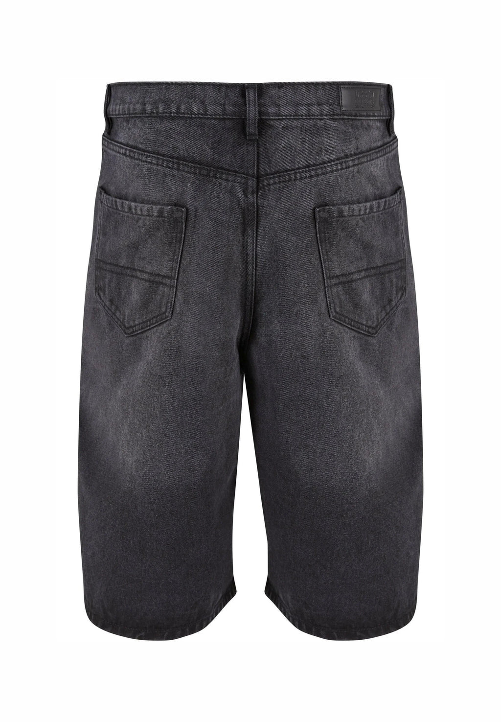 URBAN CLASSICS 90's BERMUDA LOOSE FIT NEGRO LAVADO