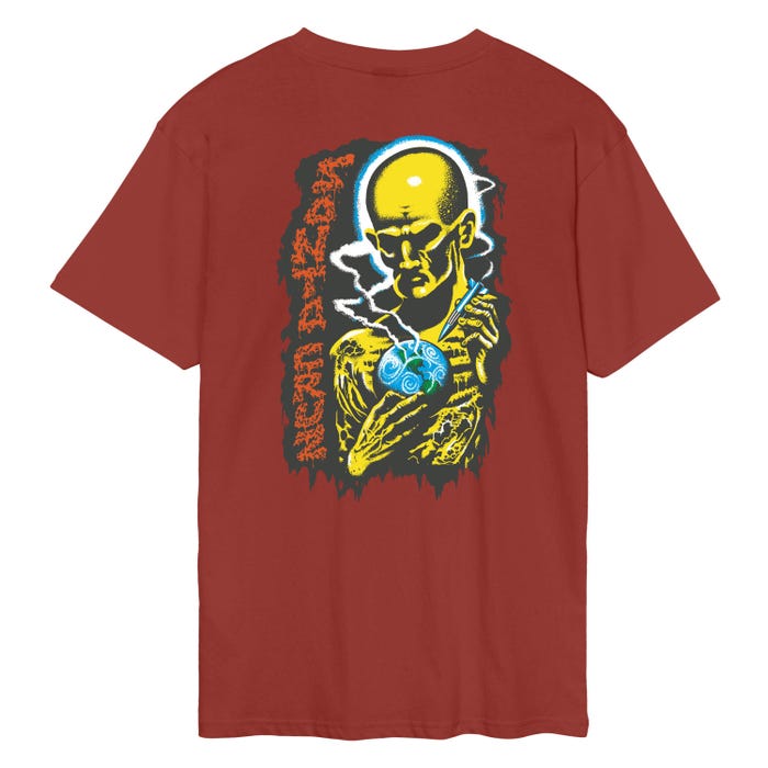 SANTA CRUZ KENDALL ATOMIC CAMISETA ÓXIDO OSCURO
